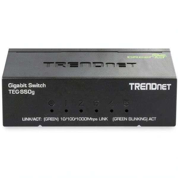 TRENDnet Gigabit Switch 5 Port Mini Metal GREENnet-1