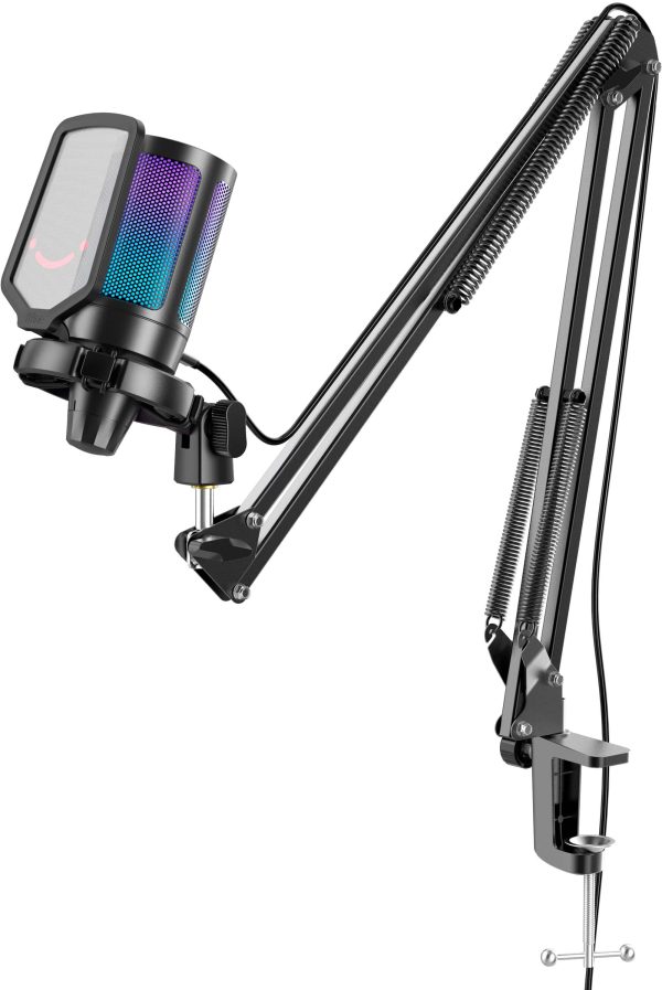 FIFINE A6T RGB USB Microphone for Gaming Streaming-12