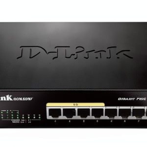 D-Link 8-Port Gigabit PoE Switch for Home Office Networking-0