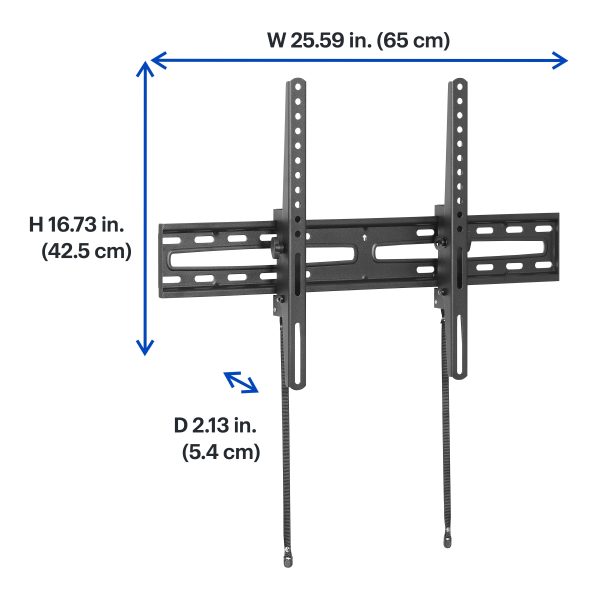 Best Buy Essentials Large Tilting TV Wall Mount 47-84-8