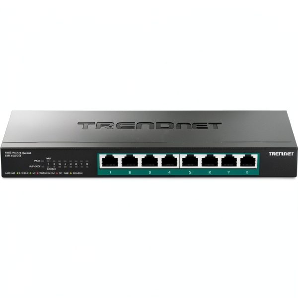 TRENDnet 8 Port 2.5G PoE++ Switch 230W Fanless Design-8