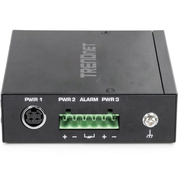 TRENDnet Industrial SFP to Gigabit PoE+ Media Converter-1