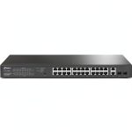 TP-Link 28 Port Gigabit Easy Smart Switch PoE+-0