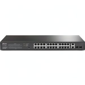 TP-Link 28 Port Gigabit Easy Smart Switch PoE+-0