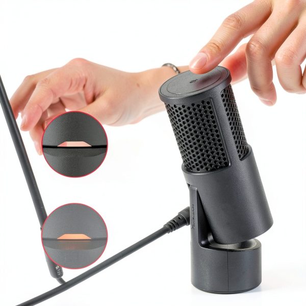HyperX SoloCast 2 USB Microphone for Gamers and Creators-5