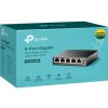 TP-Link 5-Port Gigabit Easy Smart Switch with PoE+-1