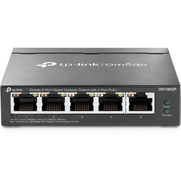 TP-Link Omada DS105GP 5-Port PoE Switch Unmanaged Ethernet-1