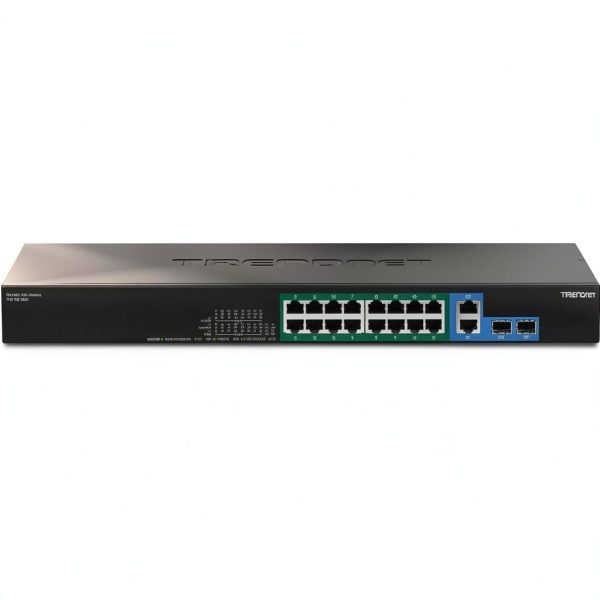 TRENDnet 18 Port Gigabit High Power PoE Switch 440W-1