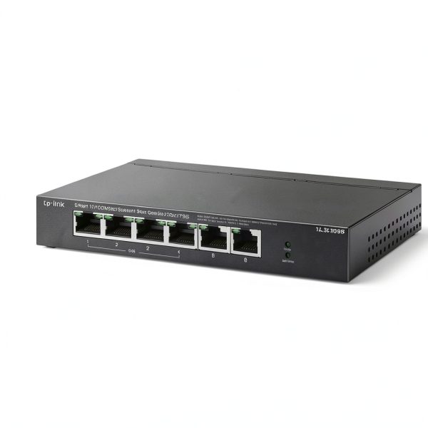 TP-Link 6-Port PoE Switch 4 PoE+ Ports 67W Budget-1