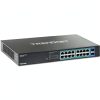 TRENDnet 18 Port Gigabit PoE Switch 16 PoE Ports 2 SFP Slots-0