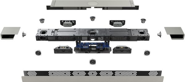 KEF XIO Soundbar High Fidelity Spatial Audio Black Gray-5
