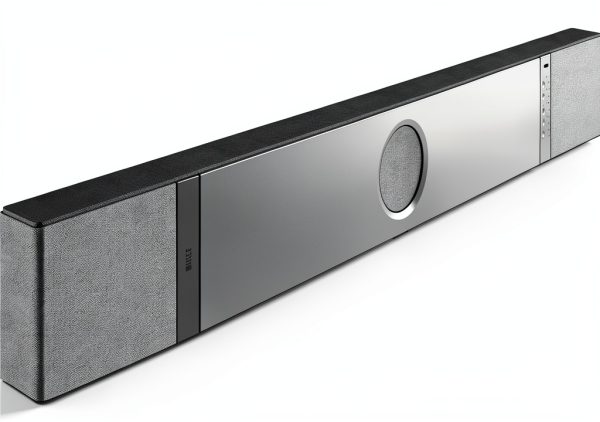 KEF XIO Soundbar High Fidelity Spatial Audio Black Gray-1