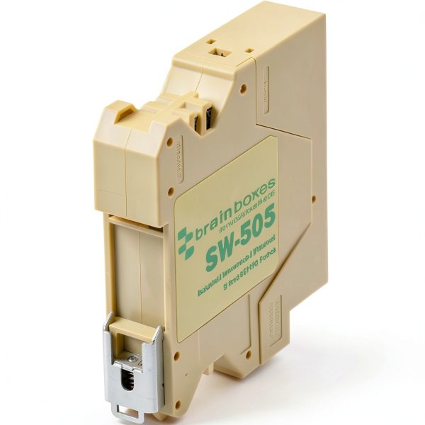 Brainboxes Industrial Ethernet Switch DIN Rail Compact 5-2