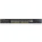 Zyxel GS2220 Managed Switch 24 Port PoE Cloud Management-0