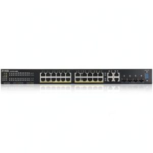 Zyxel GS2220 Managed Switch 24 Port PoE Cloud Management-0