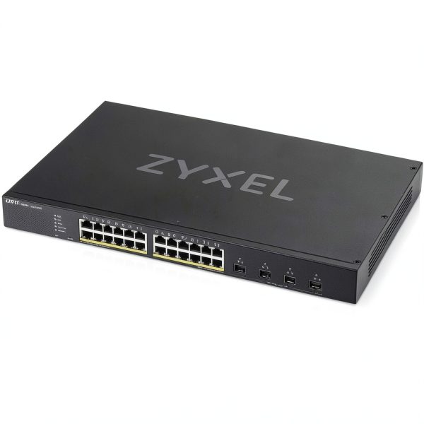 ZYXEL 24 Port GbE PoE Lite L3 Smart Managed Switch-0