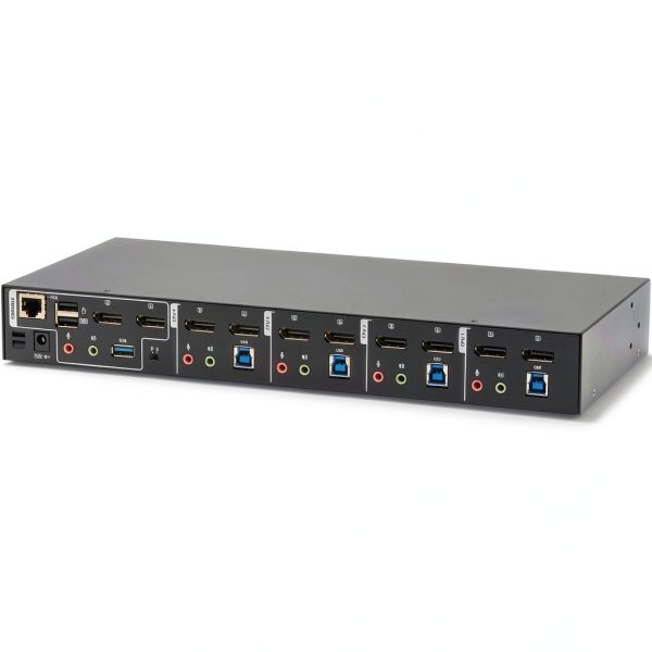 Tripp Lite 4 Port DisplayPort KVM Switch 4K Dual Monitor-8