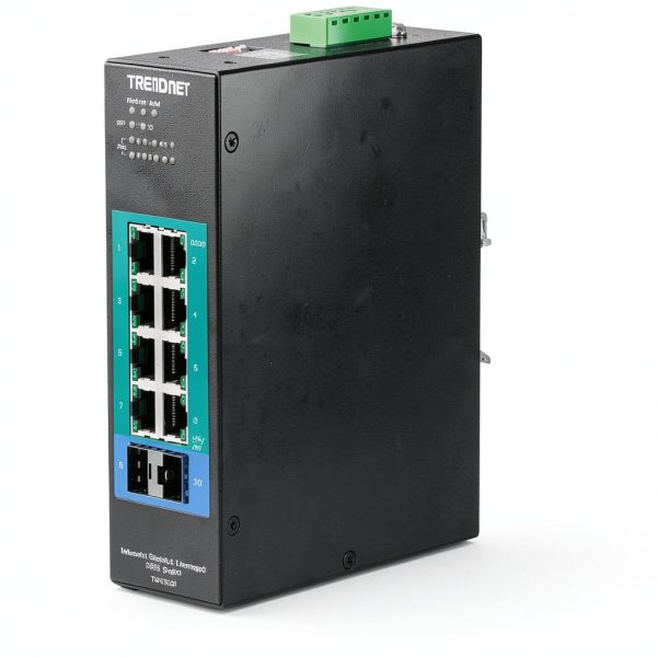 TRENDnet Industrial Gigabit L2 Managed PoE+ DIN Rail Switch-2