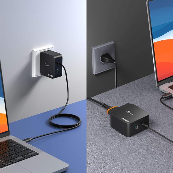 102W Nano Super Charger GaN Technology Dual USB-C Ports-3