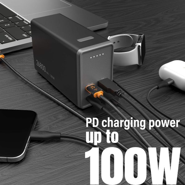 Power Bank 26800mAh 100W PD Laptop Charging Portable-4