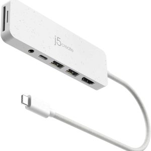JCD373E USB-C Hub Multi-Port Adapter Power Delivery 4K HDMI-0