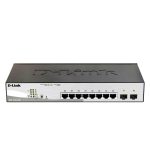 D Link 10 Port Gigabit Smart Managed PoE Switch 65W-0