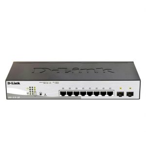 D Link 10 Port Gigabit Smart Managed PoE Switch 65W-0