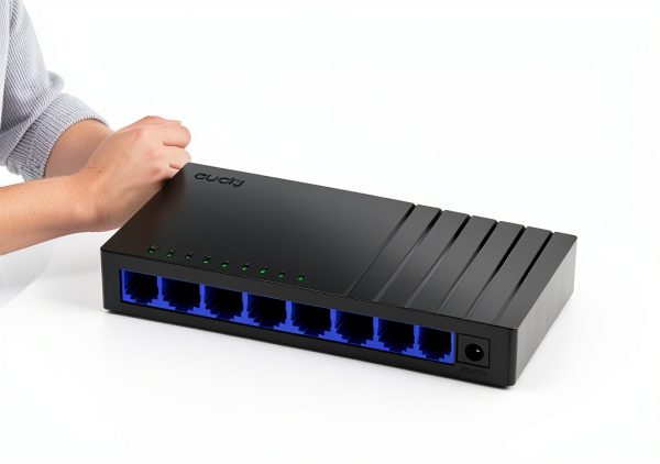 Cudy GS108D 8 Port Gigabit Switch Metal Fanless Ethernet-2
