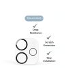 Qixxronics iPhone 11 Camera Lens Protector Tempered Glass-3