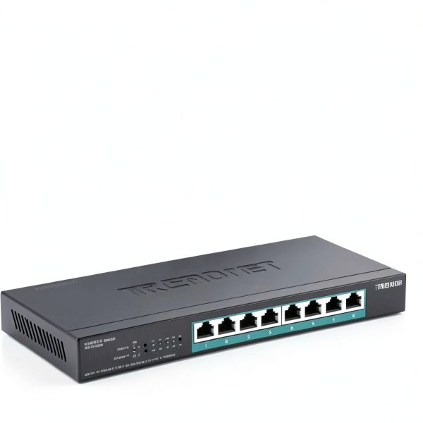 TRENDnet 8 Port 2.5G PoE++ Switch 230W Fanless Design-0