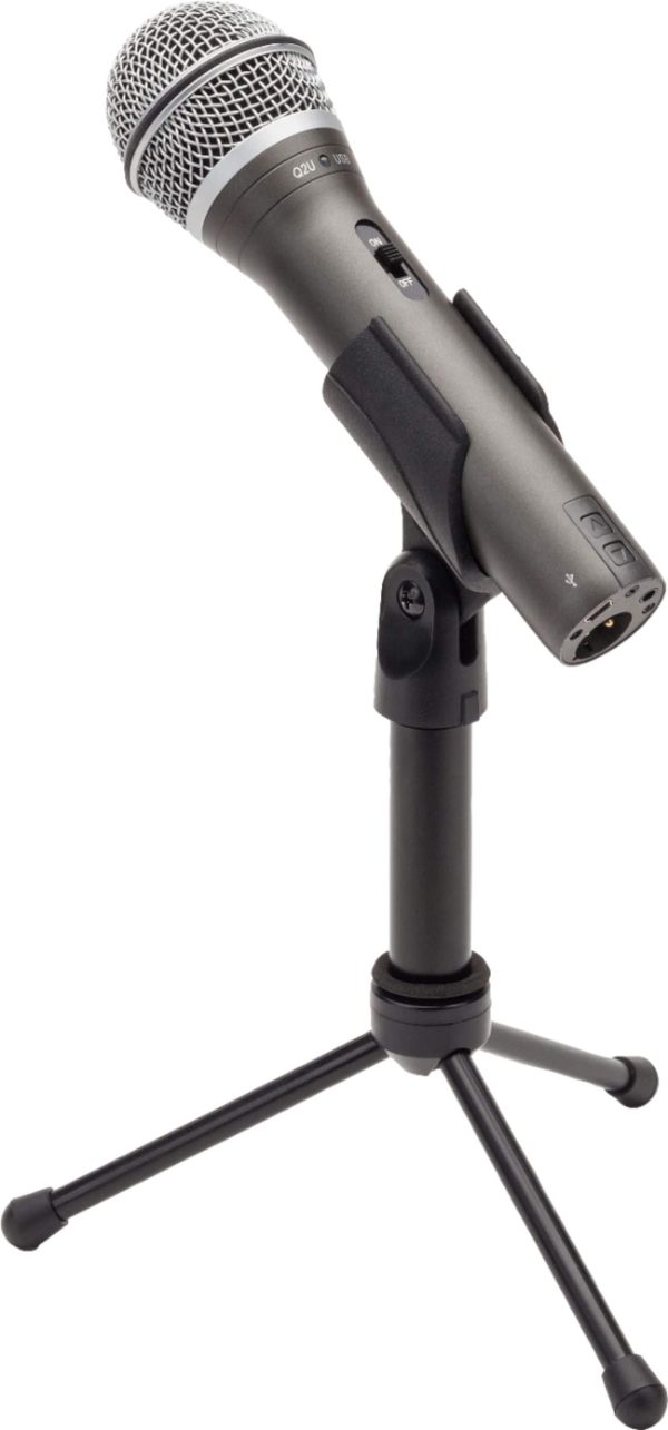 Samson Q2U USB Microphone Recording Podcasting Pack-6