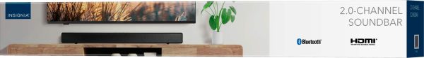 Insignia Soundbar 2.0 Channel Bluetooth Audio Modes-12