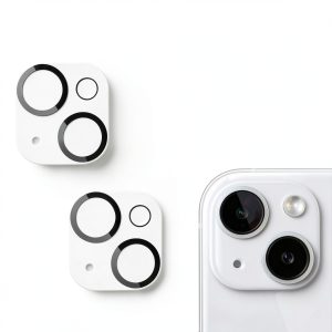 Qixxronics iPhone 13 Mini Camera Lens Protector Tempered-0