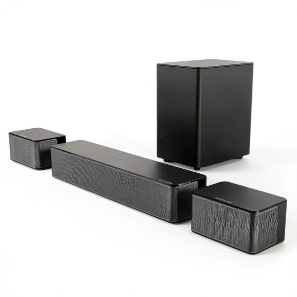 Ultimea Poseidon M3T 5.1 Soundbar Wireless Subwoofer Rear-0