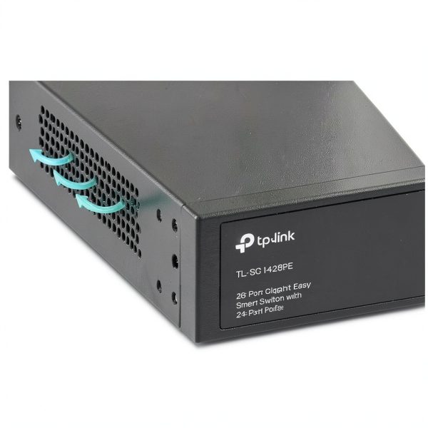 TP-Link 28 Port Gigabit Easy Smart Switch PoE+-2