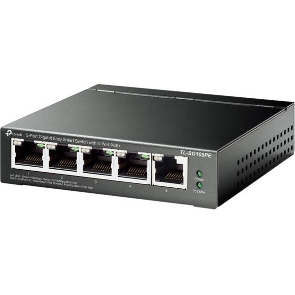 TP-Link 5-Port Gigabit Easy Smart Switch with PoE+-4