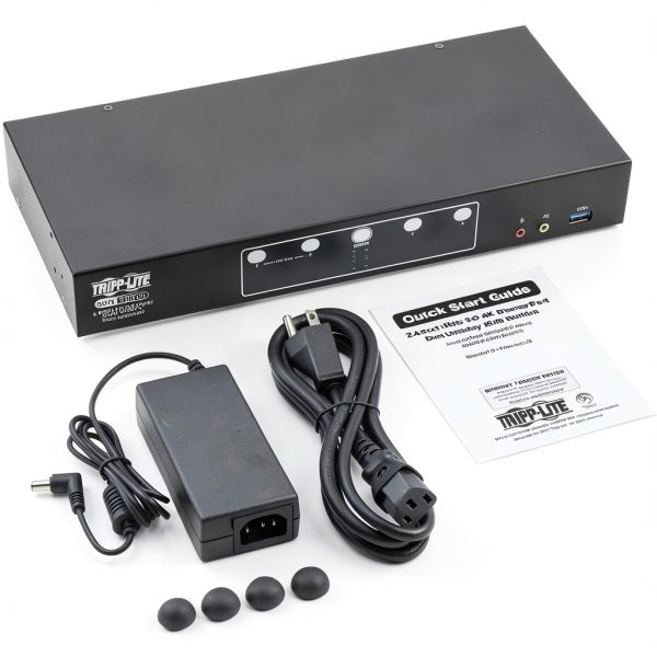 Tripp Lite 4 Port DisplayPort KVM Switch 4K Dual Monitor-3