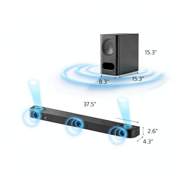 Sony BRAVIA Theater Bar 6 3.1.2ch Dolby Atmos Soundbar-9