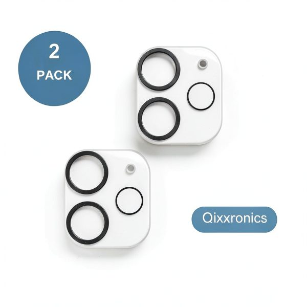 Qixxronics iPhone 11 Camera Lens Protector Tempered Glass-4