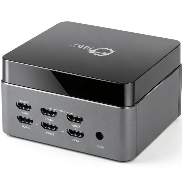 SIIG HDMI 2.0 Switch 5 Port 4K 60Hz HDR Remote-4