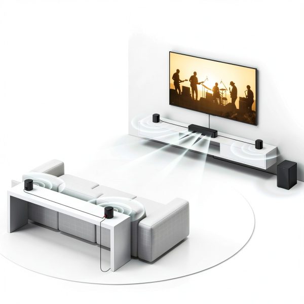 Ultimea Aura S4T 7.1ch Soundbar Surround Speakers App-7