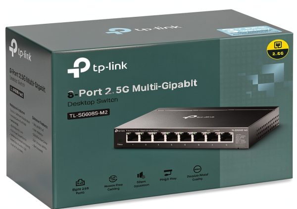 TP-Link 8 Port 2.5G Multi-Gigabit Desktop Switch Fanless-1