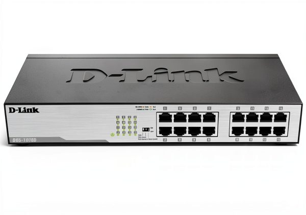 D-Link 16 Port Gigabit Unmanaged Switch Plug and Play-1