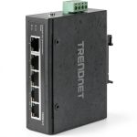 TRENDnet Industrial Fast Ethernet DIN Rail Switch 5 Port-0