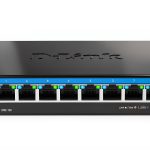 D Link 8 Port 2 5Gb Unmanaged Network Switch Fanless-0