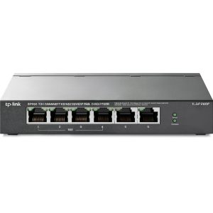 TP-Link 6-Port PoE Switch 4 PoE+ Ports 67W Budget-0