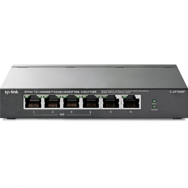 TP-Link 6-Port PoE Switch 4 PoE+ Ports 67W Budget-0