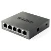 D Link 5 Port Gigabit Switch Metal Fanless Plug Play-5