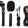 Samson Q2U USB Microphone Recording Podcasting Pack-5