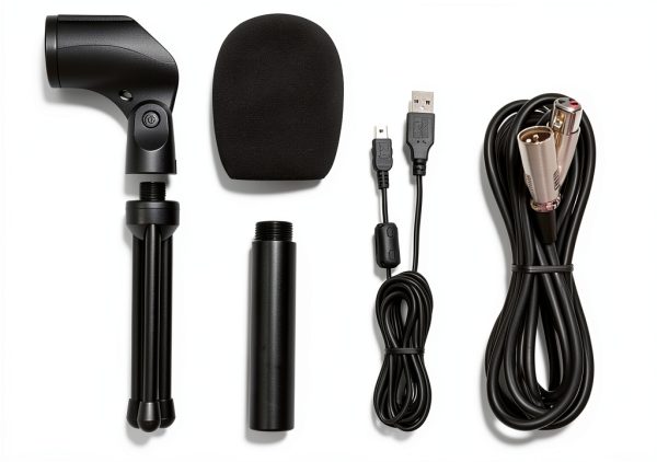 Samson Q2U USB Microphone Recording Podcasting Pack-5